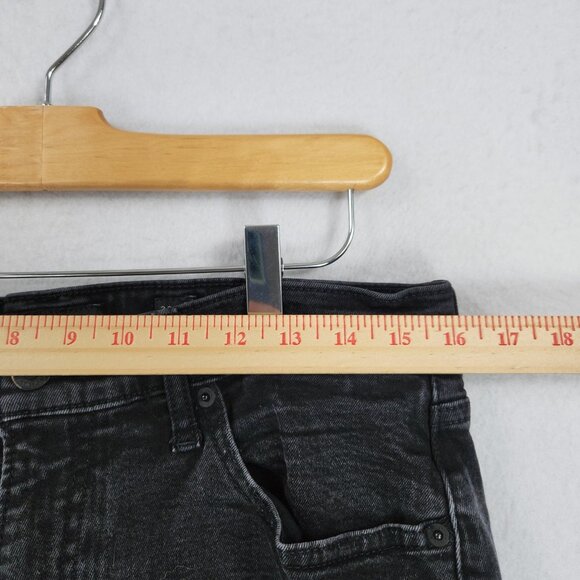 Lucky Brand Jeans Mens 33X32 Black 410 Athletic Slim Straight Classic Denim - Picture 3 of 12